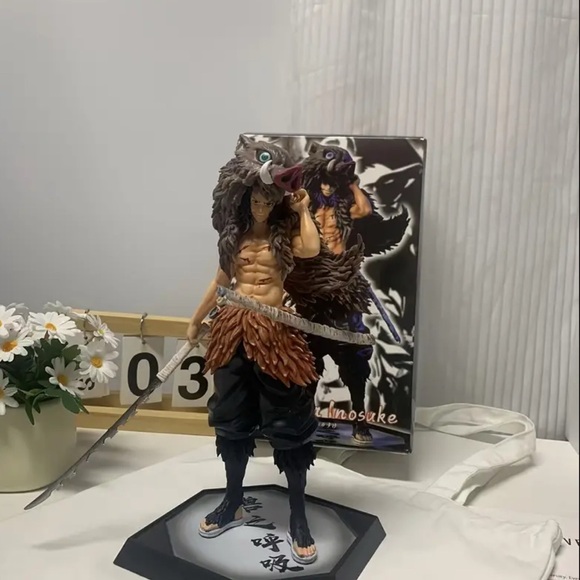 Anime Figure Inosuke from Demon Slayer - Picture 4 of 7